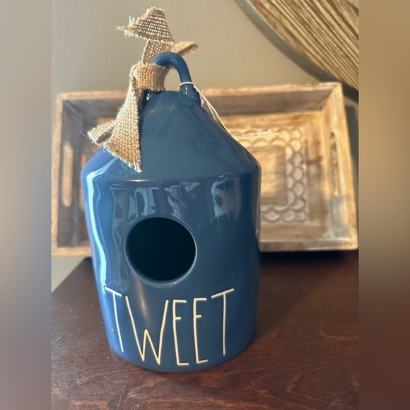 Rae Dunn Other - Rae Dunn New Blue Birdhouse “Tweet” by Magenta.
